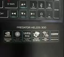 للبيع لاب توب ايسر acer predator helios 300 gaming laptop
