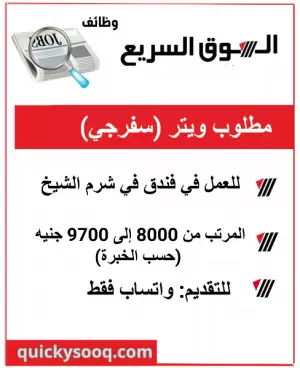 مطلوب سفرجي