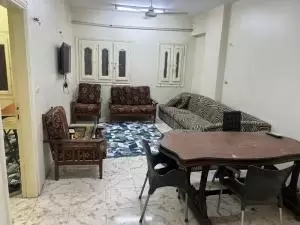 شقه مفروشه مطله على النيل للإيجار 140متر بسوهاج بجوار بنك قطر QNB
