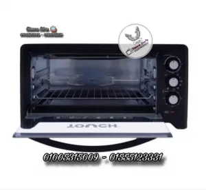 فرن كهربائي چامبو 50 لتر بالشواية تاتش الزنوكي – أسود 2000 وات موديل 40618 جديد بالضمان