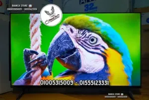 شاشة تلفزيون 43 بوصة عطا ATA سمارت أندرويد فريمليس ذاكرة داخلية جديدة ضمان سنتين