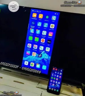 شاشة تلفزيون 32 بوصة Syinix عادية رسيفر داخلي فريمليس ICast ضمان سنتين