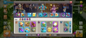 حساب كلاش اوف كلانس تاون 16